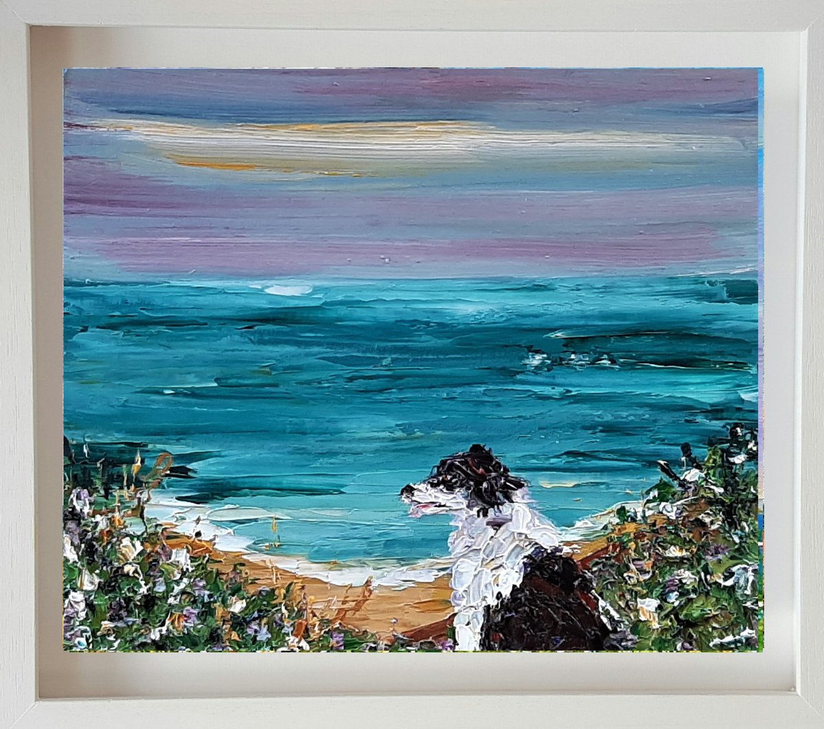 Salty Sea Dog by Niki Purcell - Irish Landscape Painting
