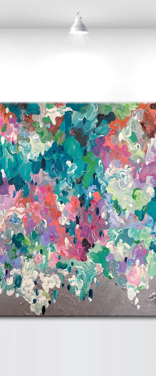 'Superfundo' - 48x30" by Tatiana Georgieva