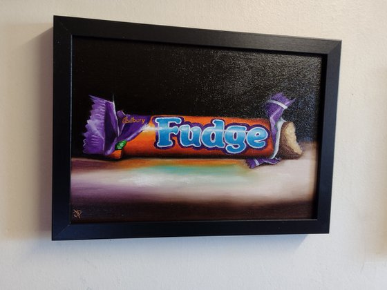 Cadbury Fudge still life