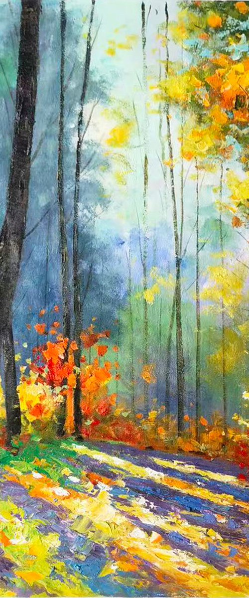 Autumn forrest z073 by jianzhe chon