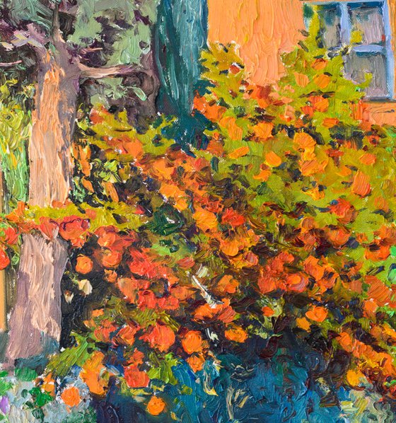 Landscape with OrangeTree