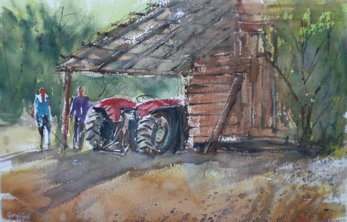 the tractor 3 by Giorgio Gosti