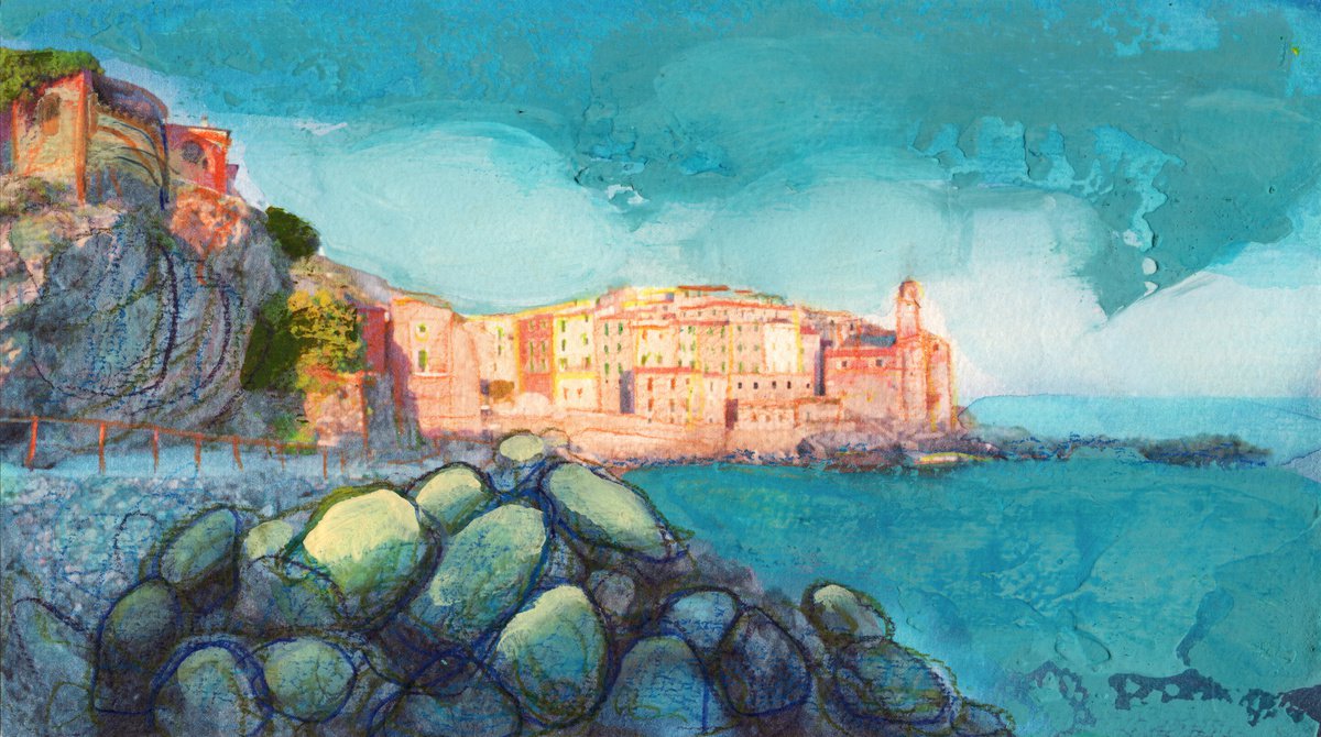 Cinque Terre by Mia
