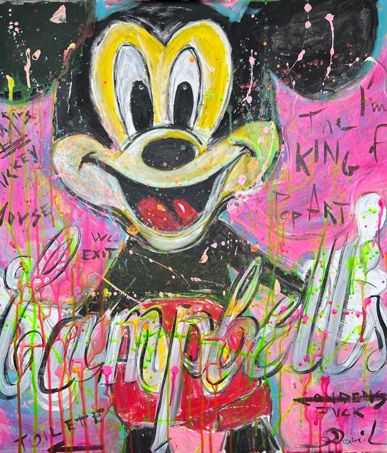 Mickey Mouse Campbell’s Smile