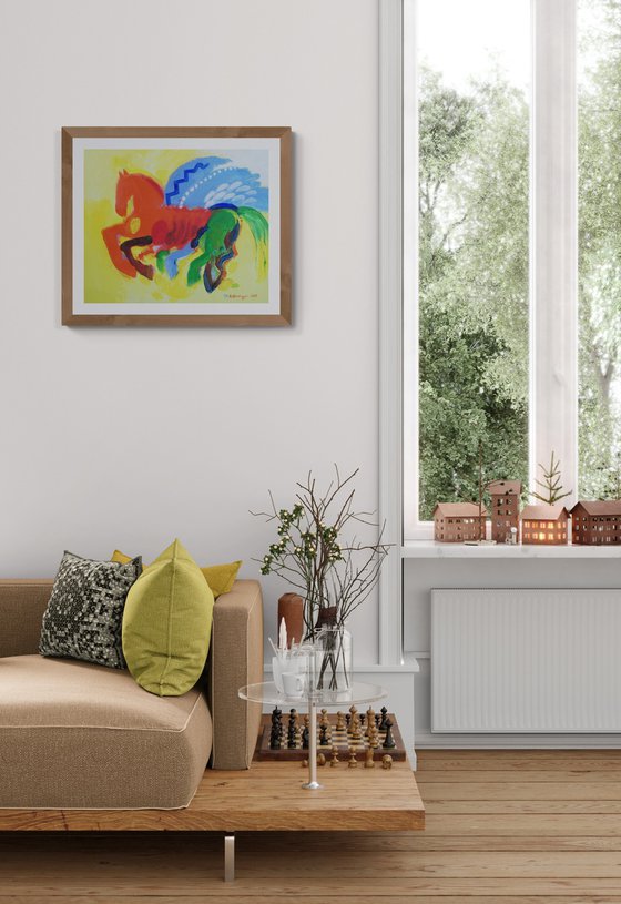 Pegasus for Vincent (van Gogh)