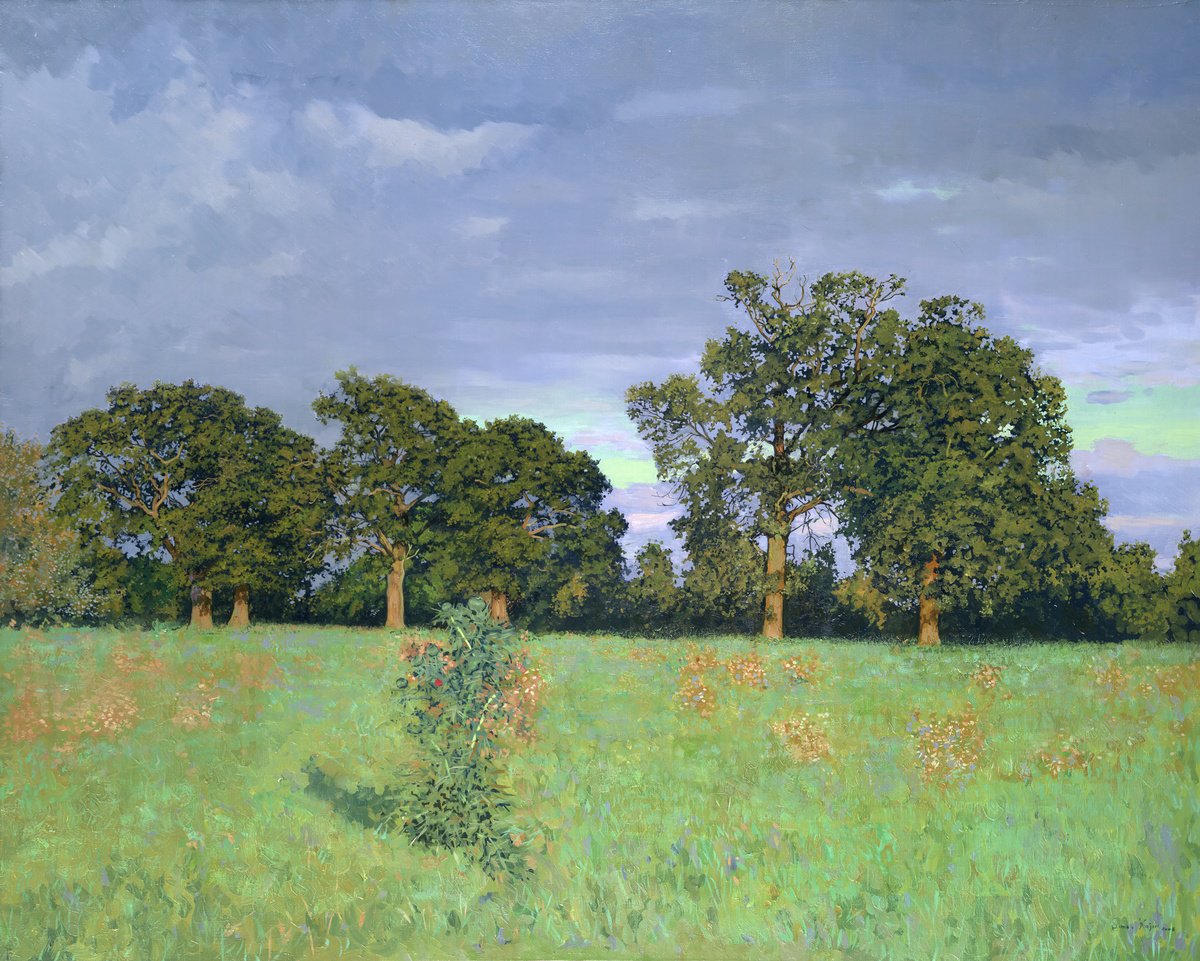 Oaks-Trees in Haddenham by Simon Kozhin