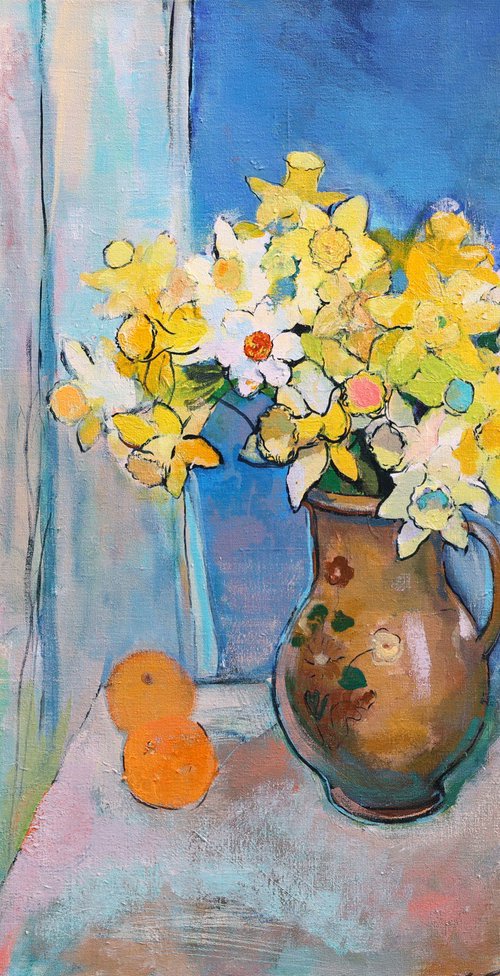 bouquet of daffodils by Artem Andreichuk