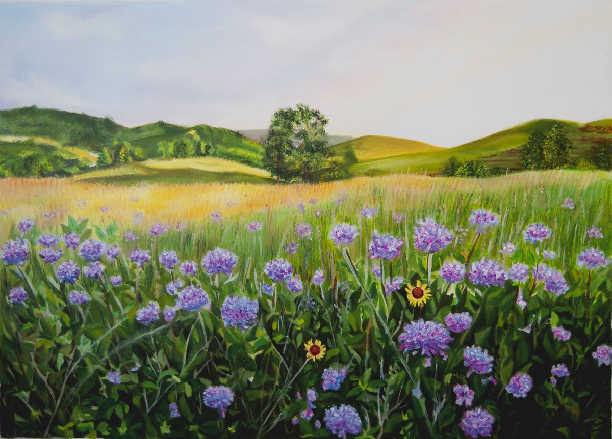 Landscape By Simona Tsvetkova, 28 X 20, Artwork For Sale On Artfinder