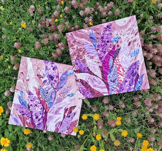 Galaxy Garden, set of 2