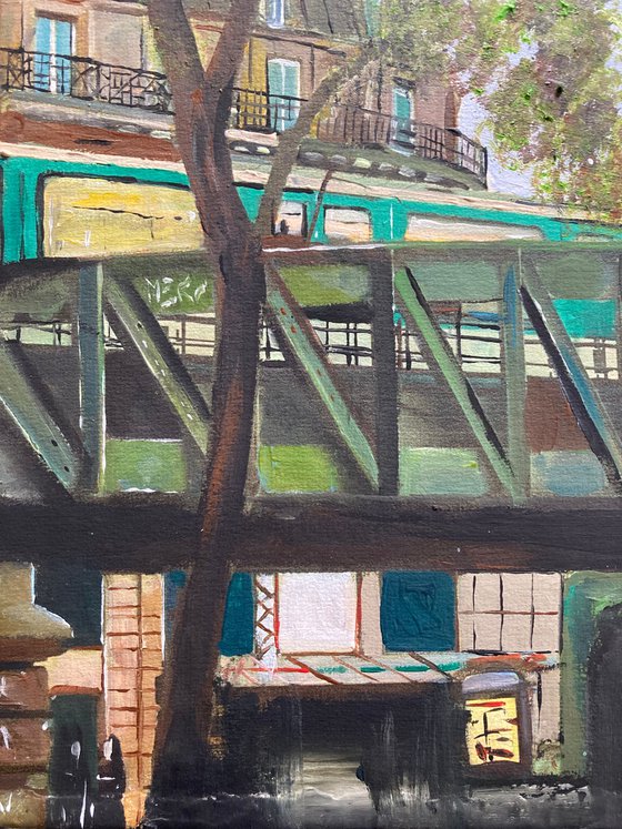 A Busy Morning In Paris, France