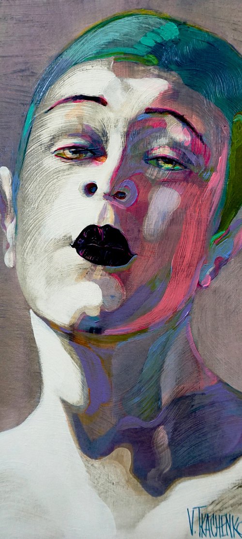 Black Lipstick (Please DM for shipping cost) by Victor Tkachenko