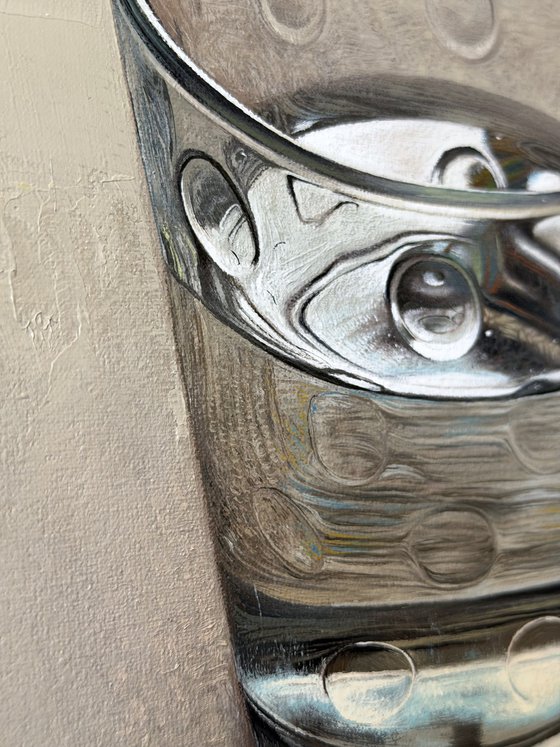 Glass of water. Still life