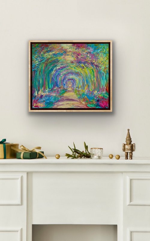 "Shades of Giverny#6" by Julia Borg
