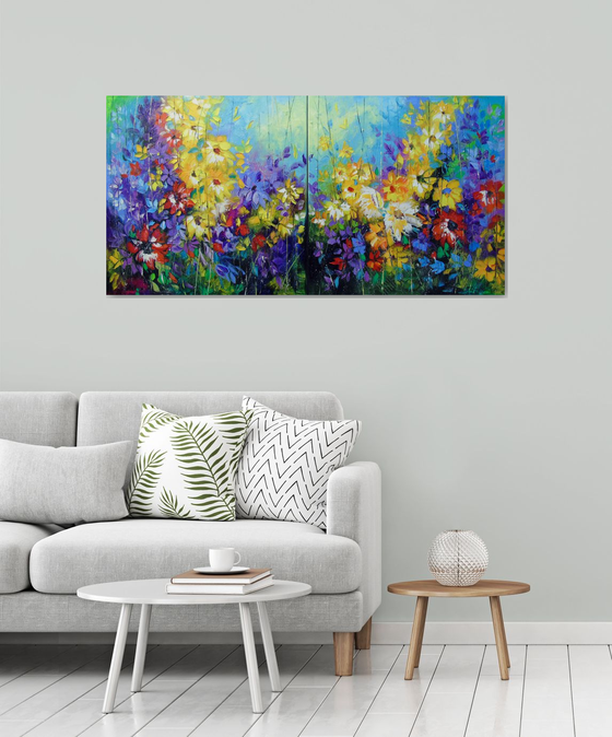 Bright melody 140x70cm