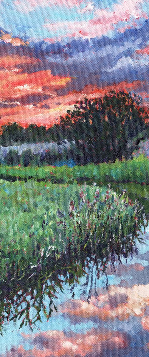 Reflected Sunset by Zoe Elizabeth Norman
