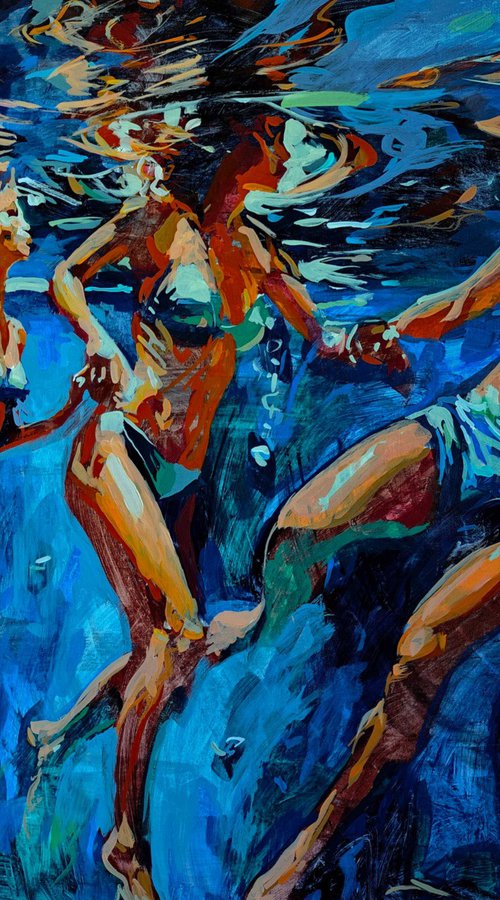 The trace of the dance by Daniel Bulimar Henciu