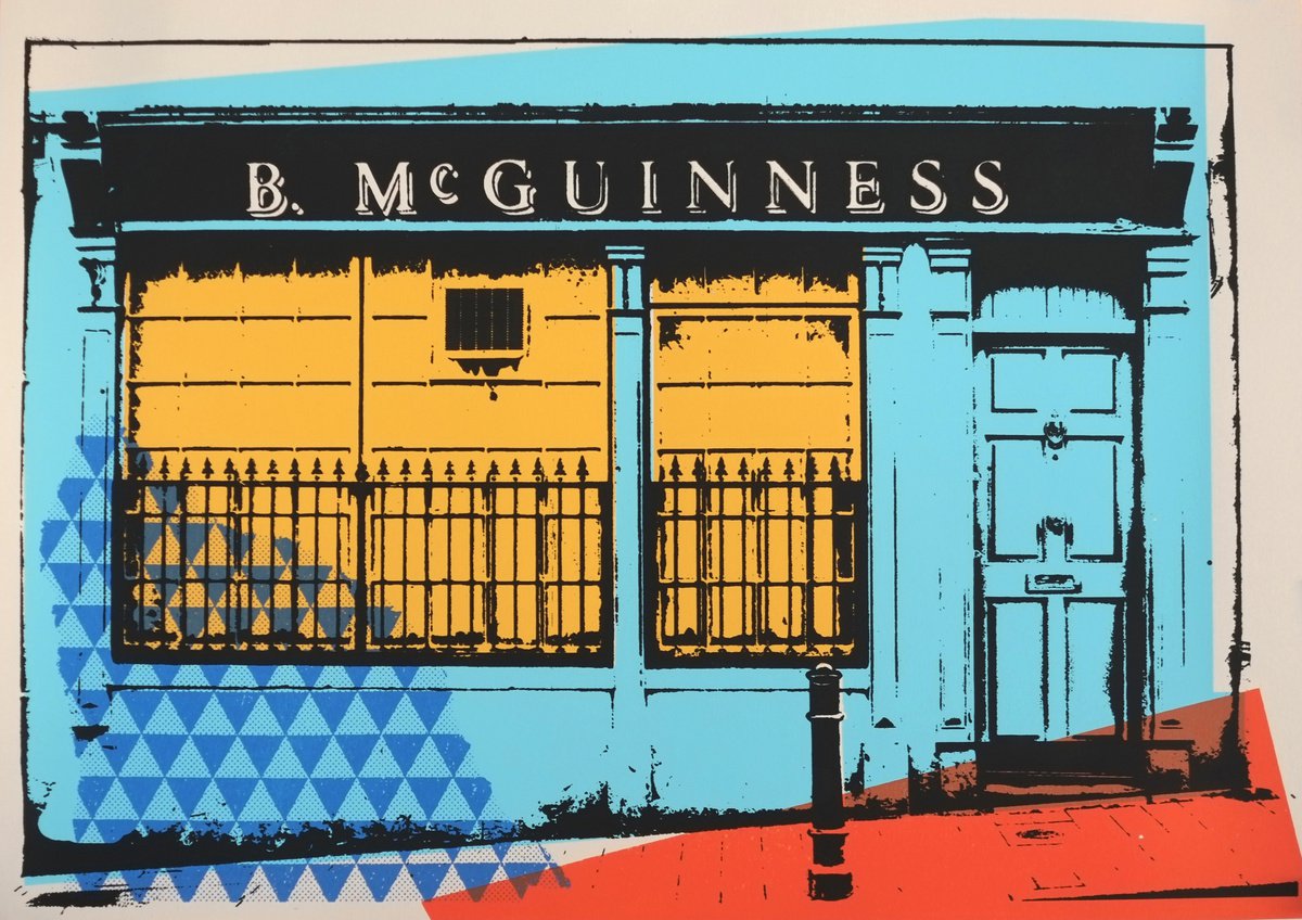 Irish shop fronts - B.MC GUINNESS by Antic-Ham