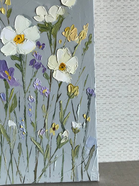 Flowers oil painting  22x28cm