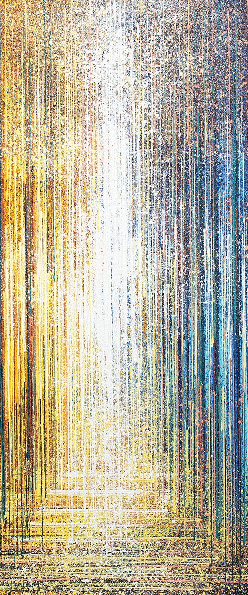 Autumn Light Through Trees by Marc Todd