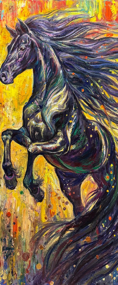 "Victory year" Horse by Andrii Chebotaru