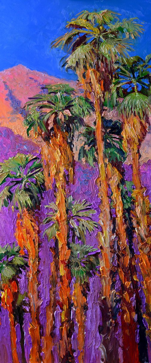 Desert Palm Trees by Suren Nersisyan