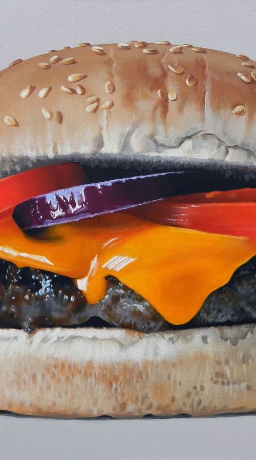 Cheeseburger by Peter Slade