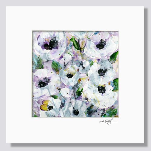 Blooming Wishes 3 - Flower Painting by Kathy Morton Stanion by Kathy Morton Stanion