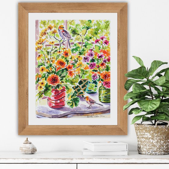 Verdigris And Verdins