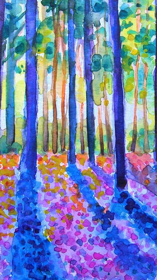 Morning forest by Maja Grecic