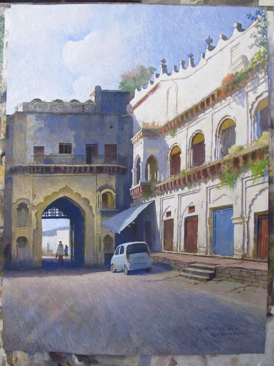 Azad maidan lane, Old Bhopal