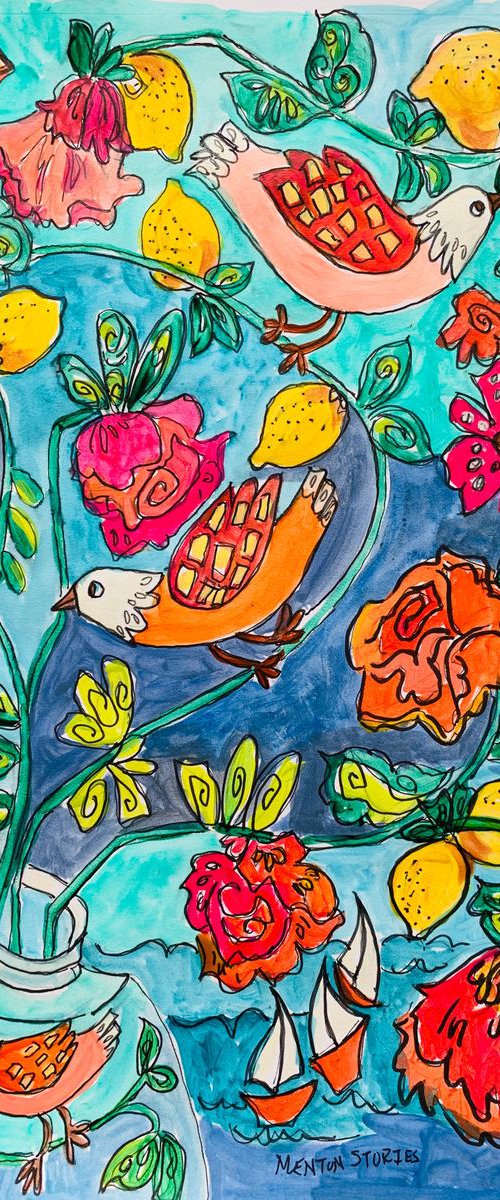 Menton Stories by Holly Wojahn