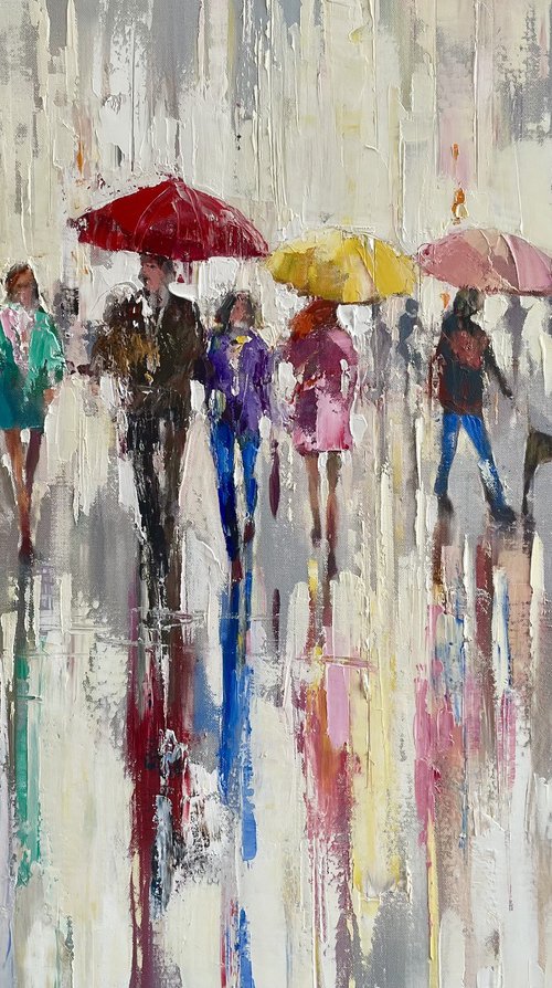Winter In The City by Ewa Czarniecka