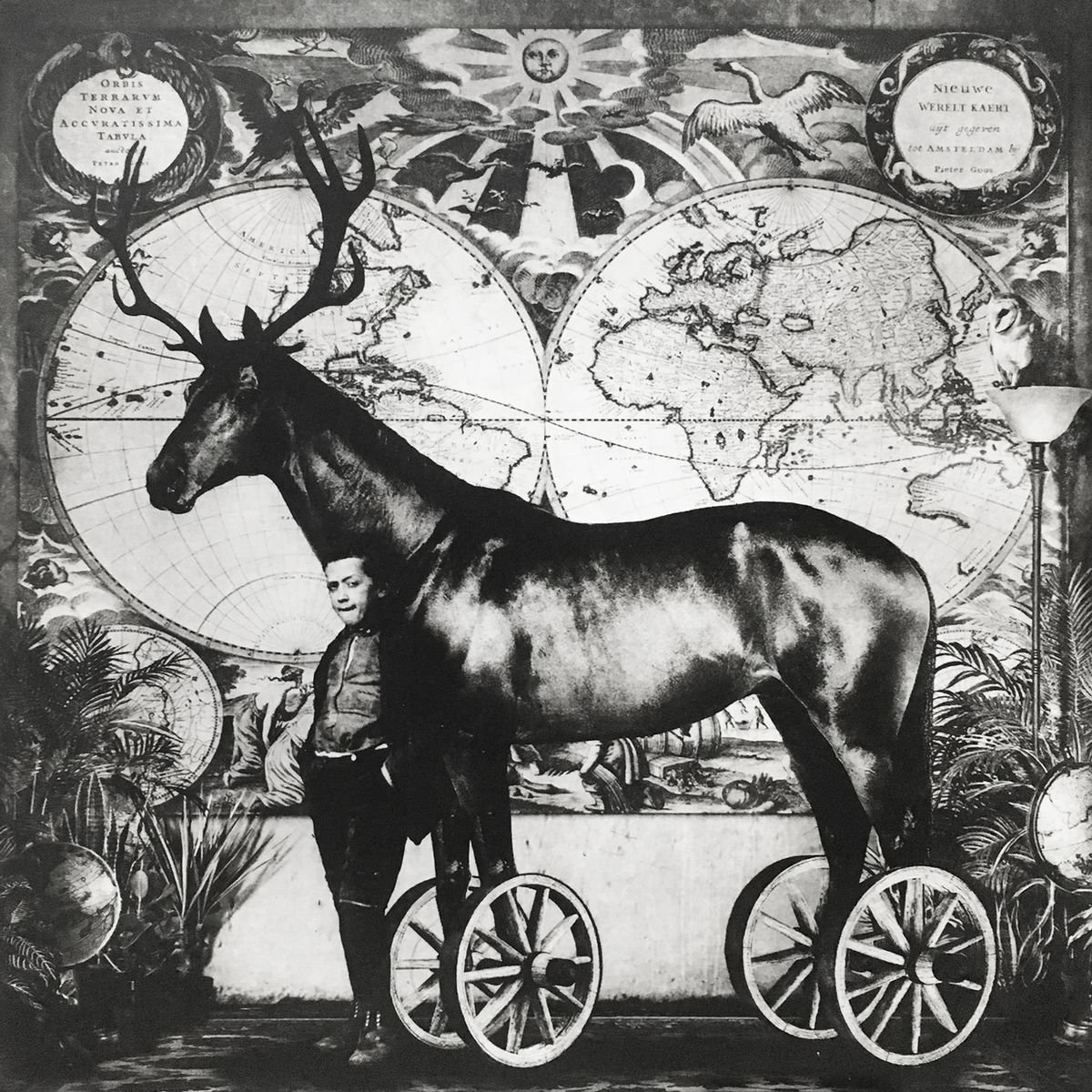 Surrealistic Animal Etchings & Engravings By Jaco Putker, 15 X 16, Interior No.57, Original Artwork