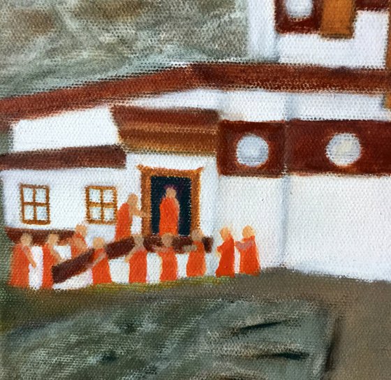 SECLUDED MONASTERY