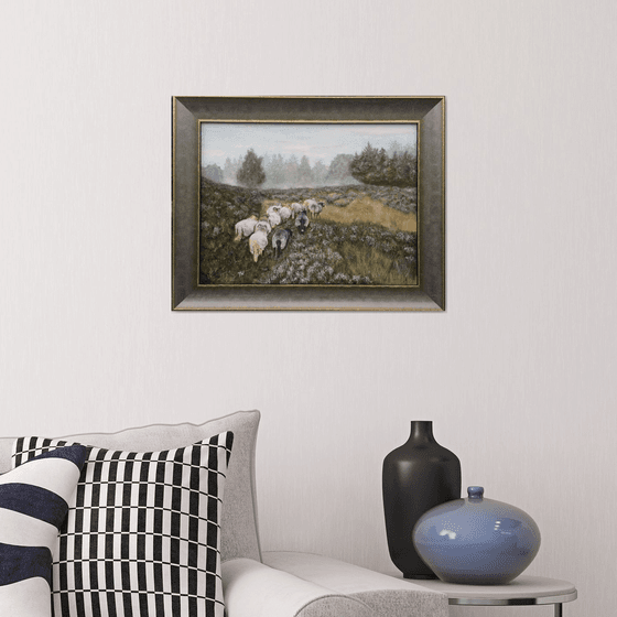 Yorkshire Landscape with sheep