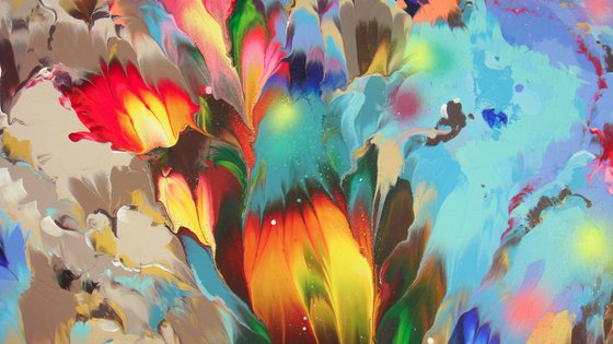 "Spring composition" Large Painting