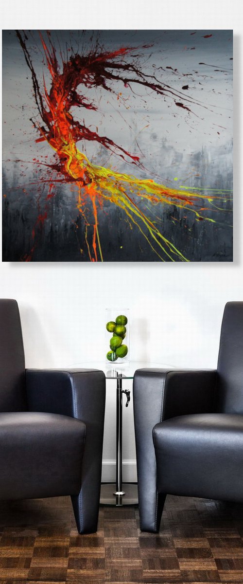 Twisting Fire X by Ansgar Dressler