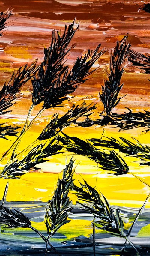 Grass In Brown by Daniel Urbaník