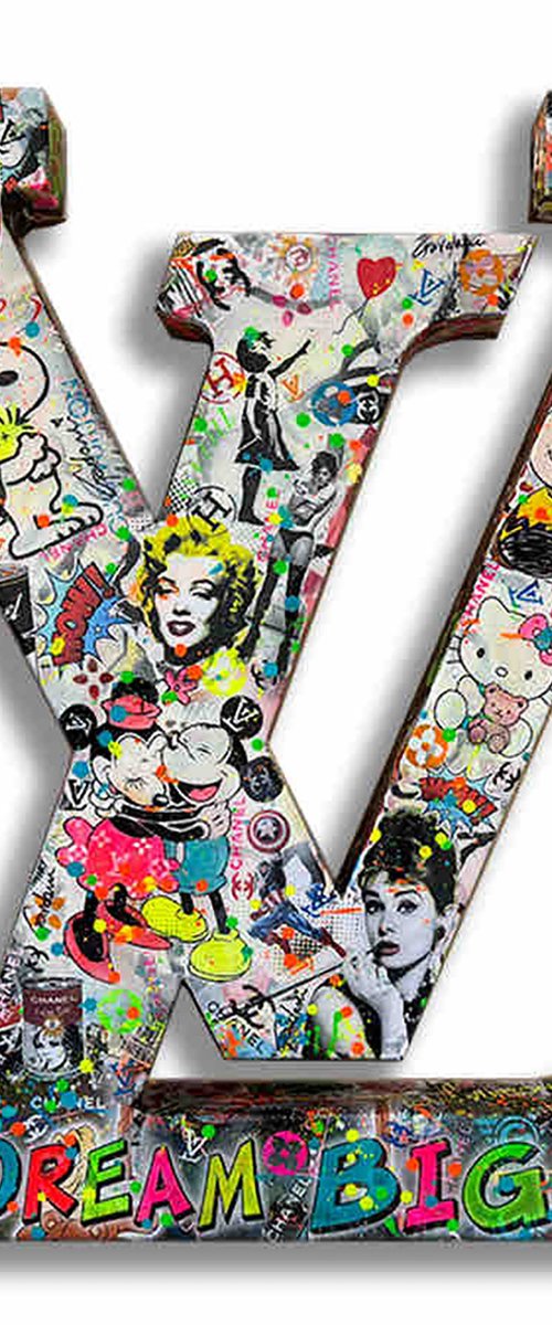 L. Vuitton Dream Big by Gardani Art