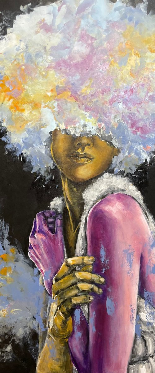 Myself in color by Miri Baruch