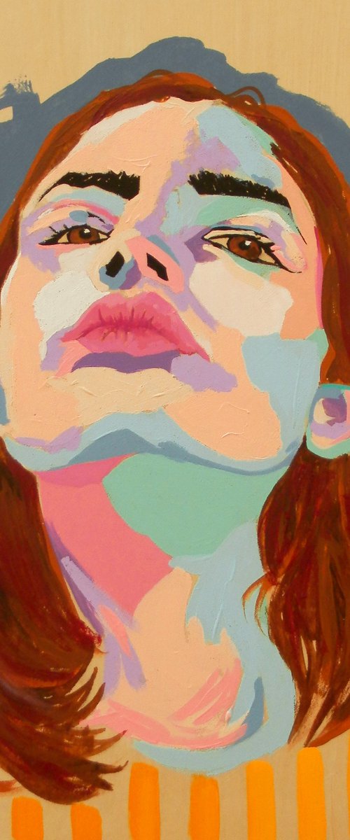 Abstract Female Portrait by Andrew Orton