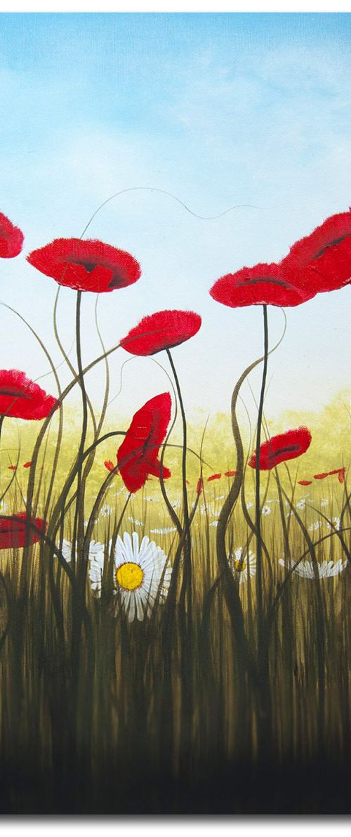 Ethereal Poppies by Carol Wood