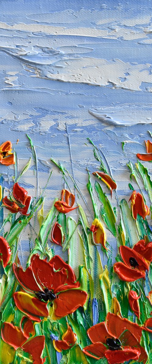 Red Poppies by Olga Tkachyk