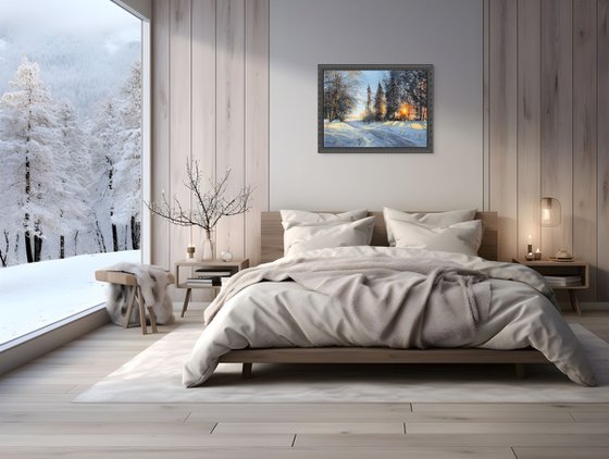 Winter Forest Morning