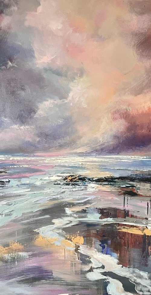 Purple Storm I by Ewa Czarniecka