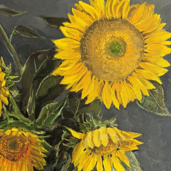 Sunflowers bouquet