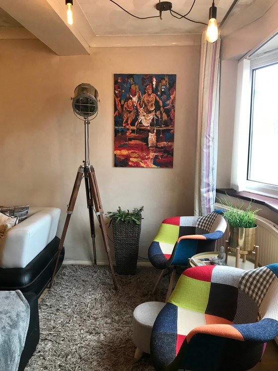 African Tribal Dancers