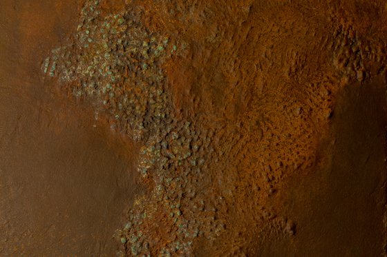 Abstract Rust #01 | Large Patina Paint