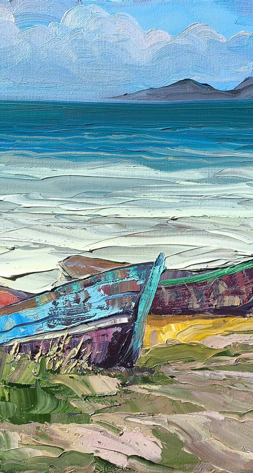 Boats by the Shore by Kamo Atoyan