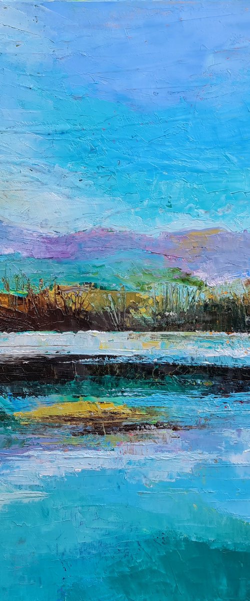 Reflections 7. (50x50cm) by Simon Tünde